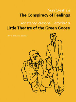 cover image of The Conspiracy of Feelings and the Little Theatre of the Green Goose